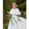 DFK-68 detská svadobná pelerína