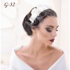 G-32 svadobné čelenky do vlasov
