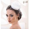 G-10 svadobný klobúčik
