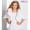 DFK-74 biele detske bolerko