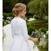 DFK-46 biele bolerko svadobne detske