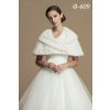 B-609 pelerina na svadobne saty