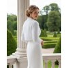 BF-205 biele bolerko na šaty