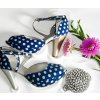 DK 197K dotted blue