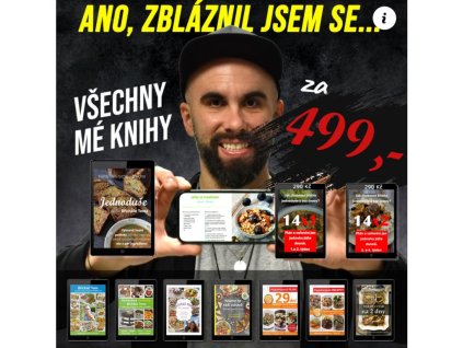 Mega balíček 10 knih a plánů na hubnutí