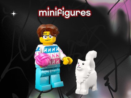 2160 lego minifigurka 27 serie milovnik kocek