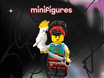 2163 lego minifigurka 27 serie piratka