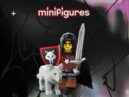 2187 lego minifigurka 27 serie vlci rytir