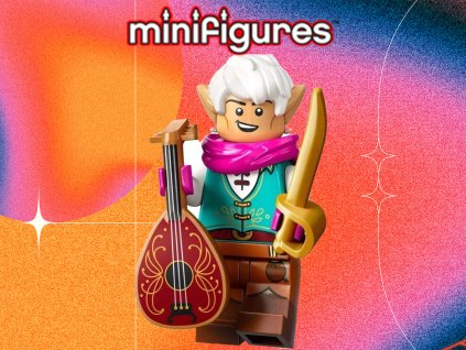 89 d d minifigurka elfsky zpevak