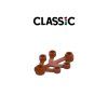 LEGO® LIST 4x3 - Rostliny (Barva White)