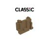 LEGO® Rock Panel 4 x 10 x 6 - Stavba (Barva Dark Tan)