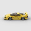 Ferrari F40  |  Yellow