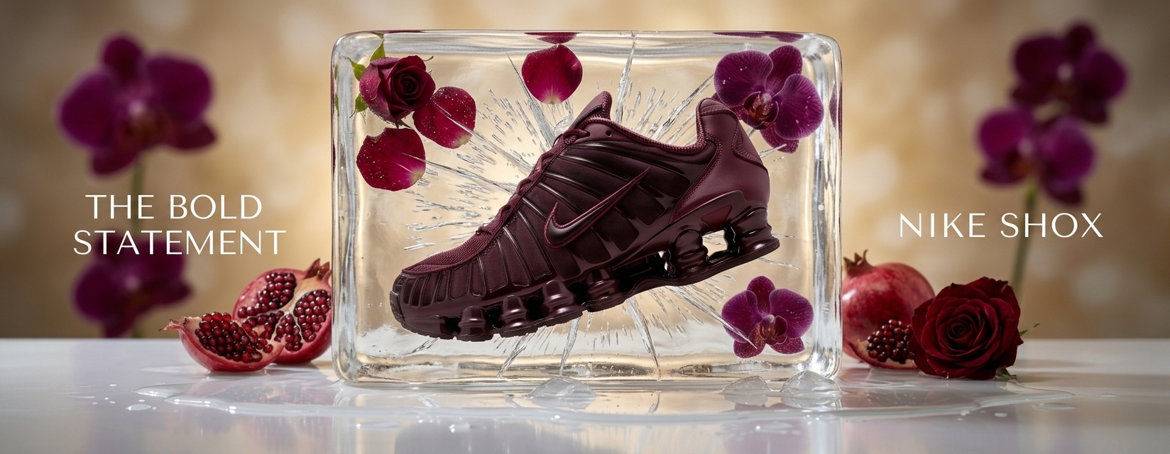 Shox burgundy