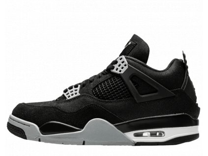 Air Jordan 4 Black Canvas