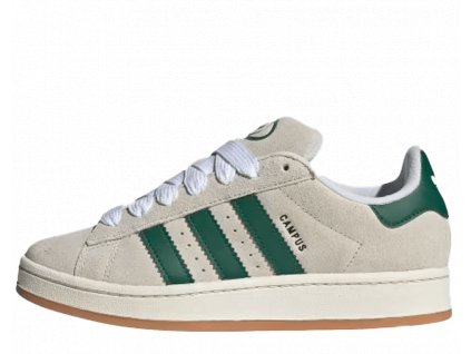 adidas Campus 00s Crystal White Dark Green