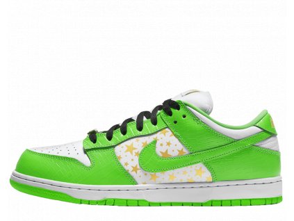 Nike SB Dunk Low Supreme Stars Mean Green (2021)