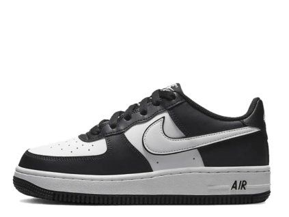 Nike Air Force 1 Low White Swoosh Panda (GS) 1