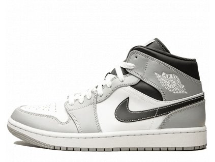 Air Jordan 1 Mid Light Smoke Grey Antracite