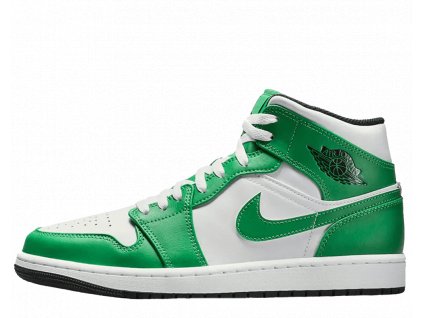 Air Jordan 1 Mid Lucky Green