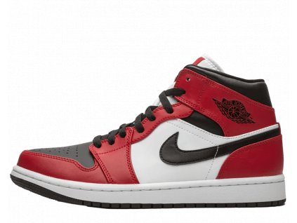 Air Jordan 1 Mid Chicago Toe