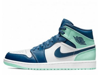 Air Jordan 1 Mid Mystic Navy Mint