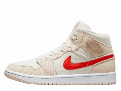 Air Jordan 1 Mid Corduroy Sail (W)