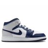 Jordan 1 Mid Light Smoke Grey Obsidian (GS) 2