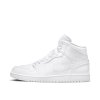 Air Jordan 1 Mid Triple White