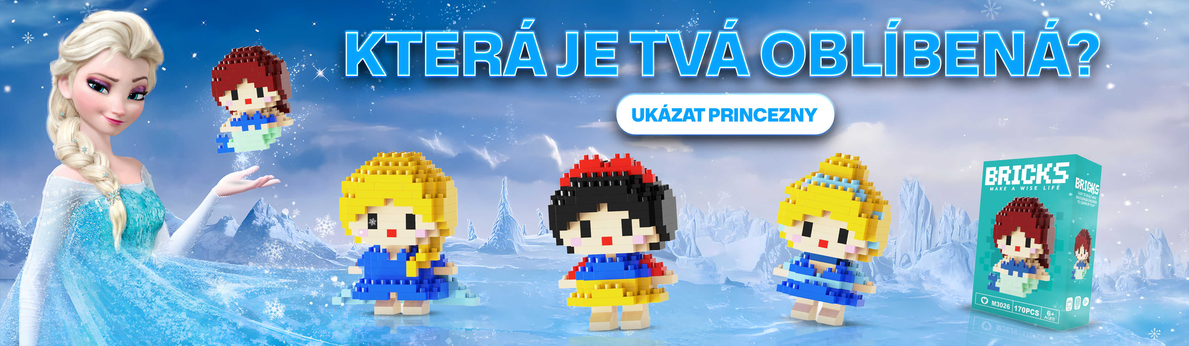 Vyberte si jednu z princezen