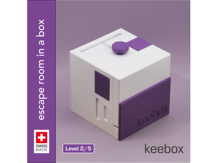 Keebox fialová úroveň 2