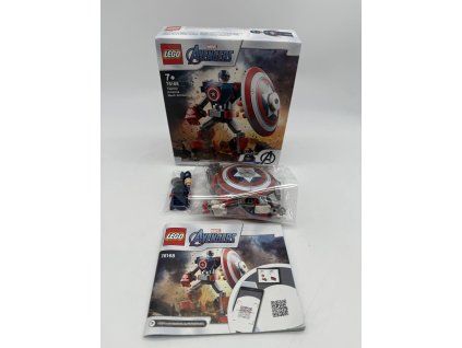 LEGO® Marvel 76168 Captain America v obrněném robotu
