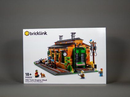 LEGO BrickLink 910033 Old Train Engine Shed