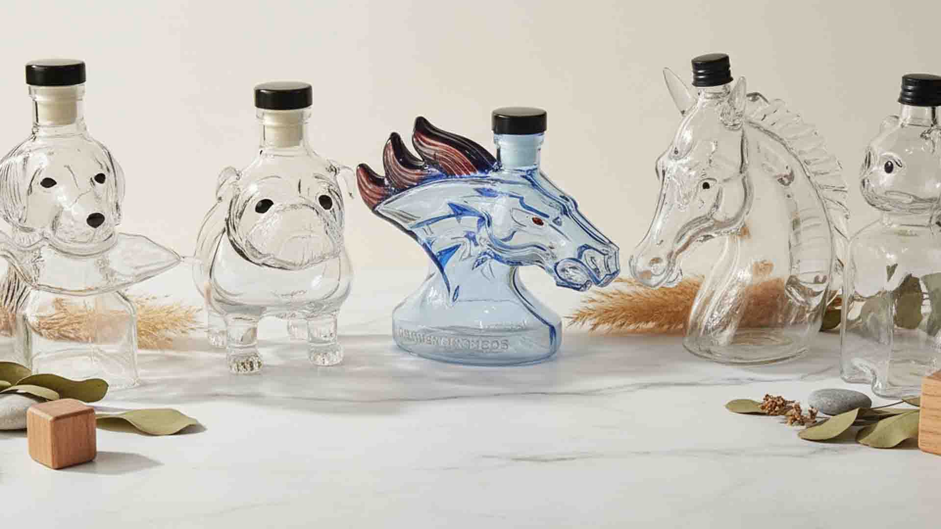 🐾 Pro milovníky zvířat – láhve, které mají duši 🐾