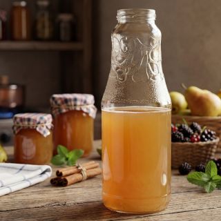 Sklenice Fruktík Ovo 🍎🍇🍊 Reliéf ovoce vytesaný přímo do skla – čisté sklo s příběhem. ✨ Pro ty, kdo chtějí nabídnout šťávu...