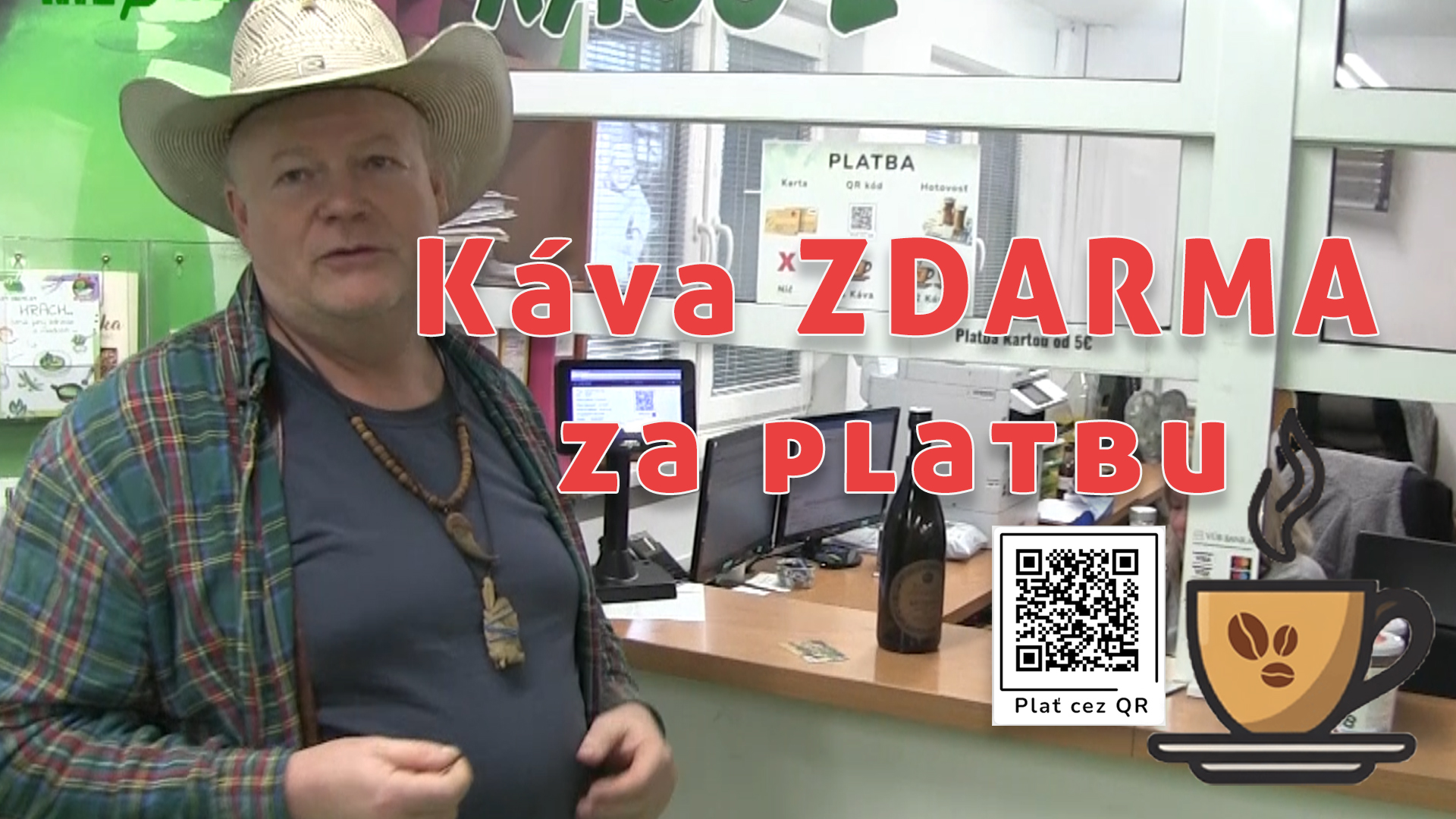 Novinka - platba cez QR kód