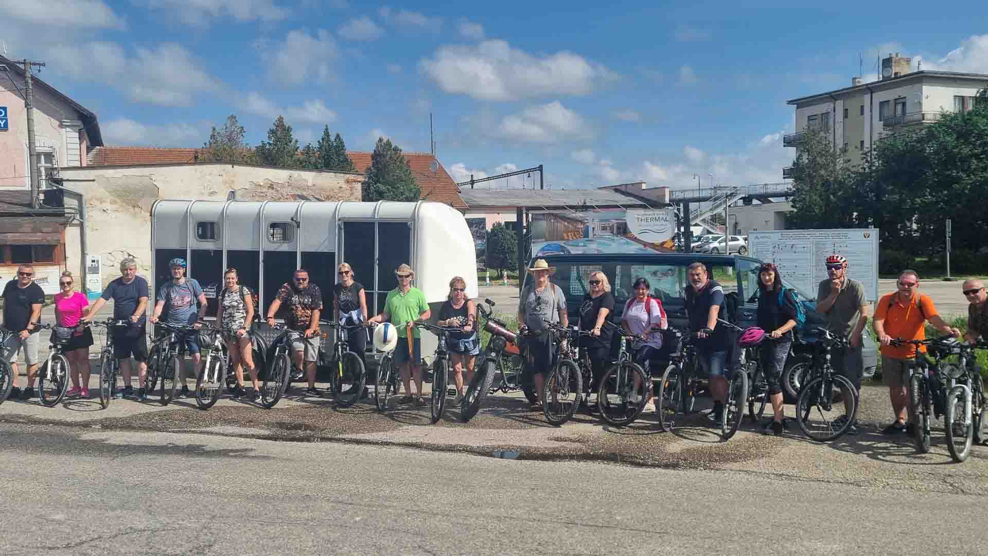 Na bicykloch do Ostrihomu