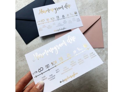 Harmonogramy (Tiskoviny Harmonogram svisle v bodech 10,5 x 15 cm, Barva písma Černá)