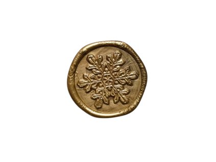 Pečeť na obálku - Vločka II. (Barva Bílá)