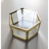 krabicka na prstynky hexagon zlata