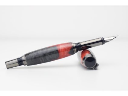 Plnící pero Oliver L ze stabilizovaného dřeva a pryskyřice