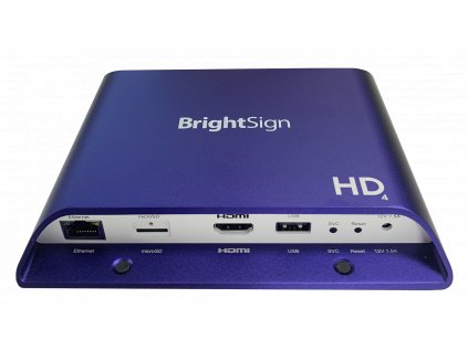 Videopřehrávač HD1024 od firmy BrightSign - náhled přední strany