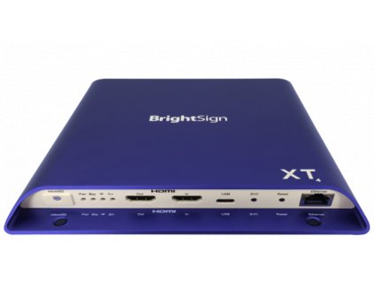 Videopřehrávač XT1144 od firmy BrightSign - náhled přední strany