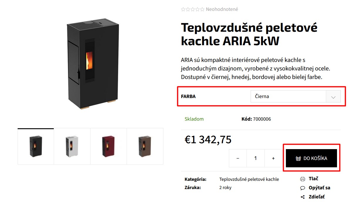 detail farba do košíka