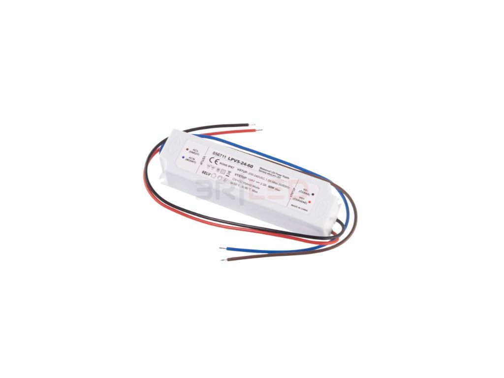 20809 led napajeci zdroj 24v 60w 2 5a ip67