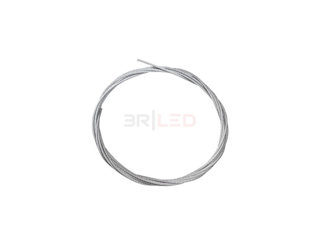 21166 ocelove lanko zavesne 1mm delka 1m