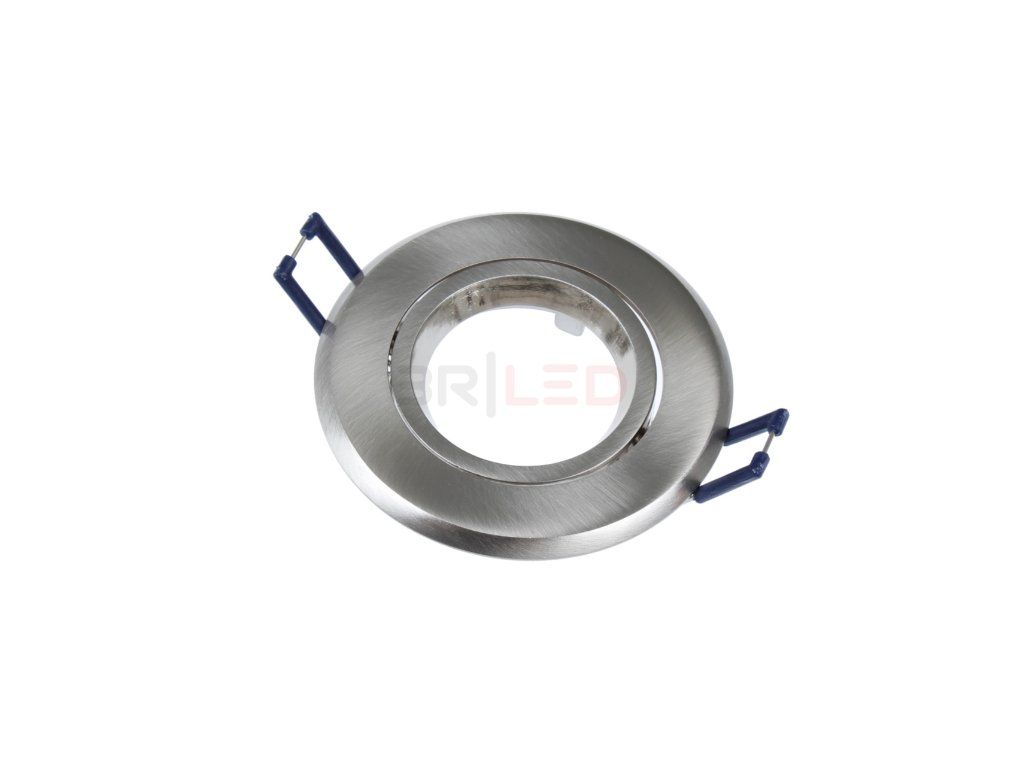 21595 podhledovy ramecek kruh mr16 gu10 leskly nikl