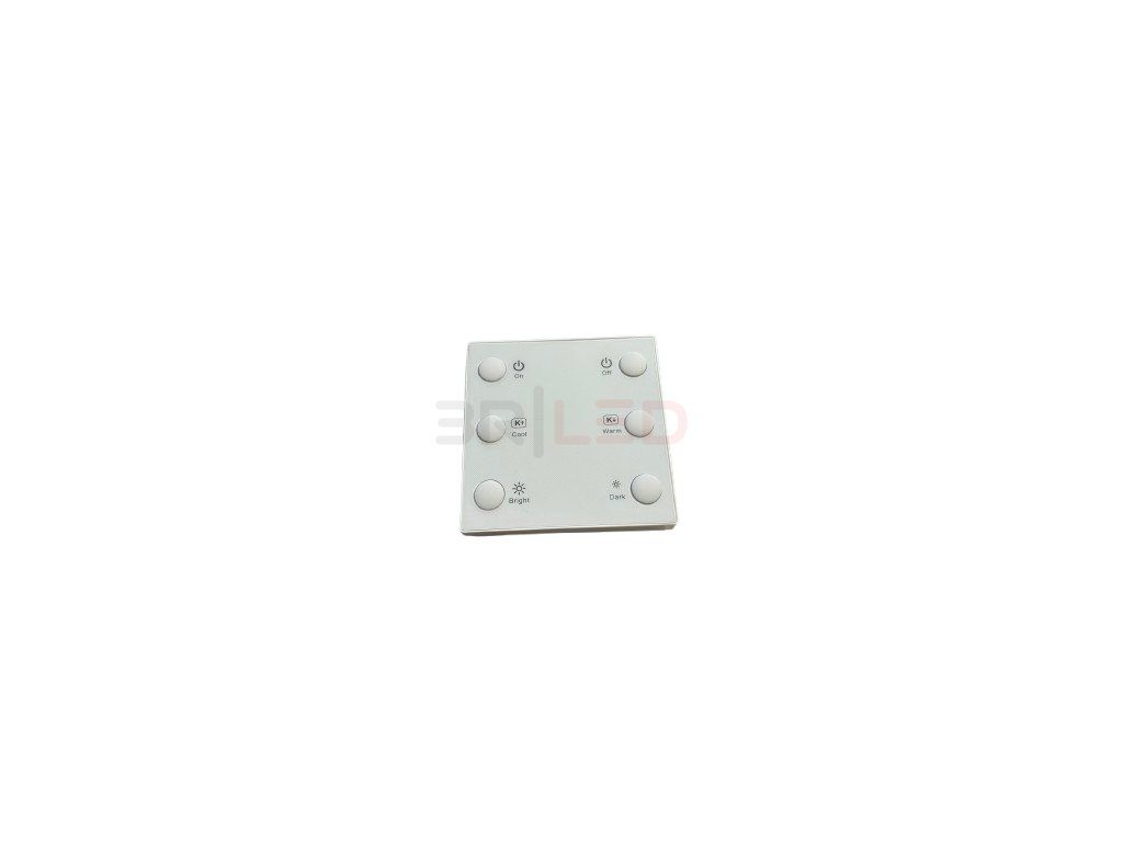 22528 rf nastenny ovladac pro led panel briled 6060 cct 36w
