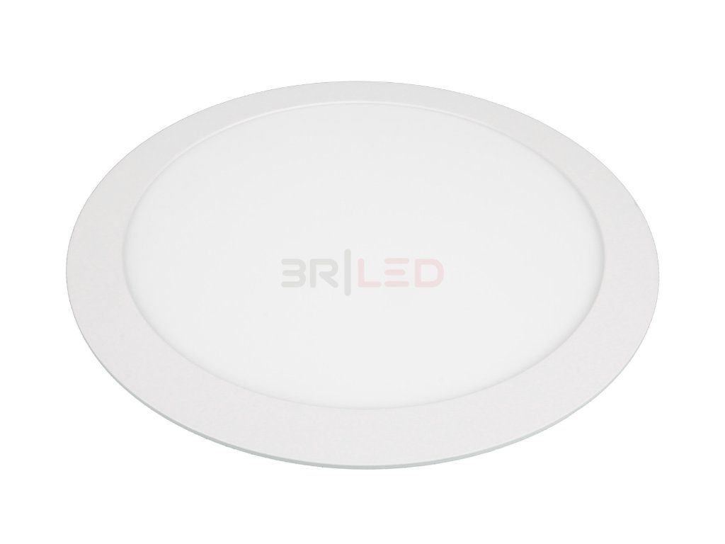 mini LED panel, vestavný, kulatý, 24W (Barva studená bílá CW)