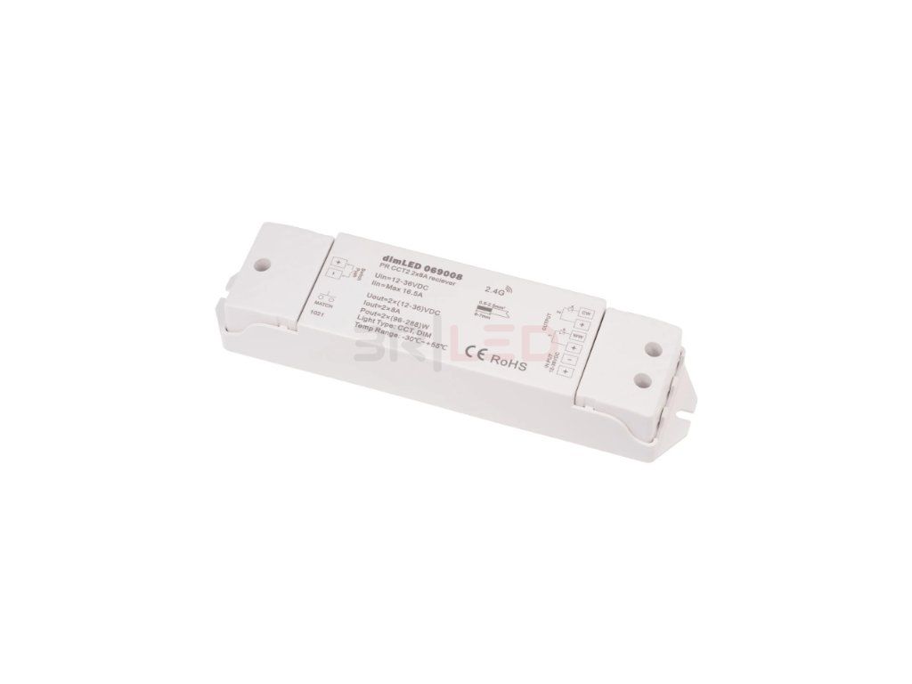 23248 dimled prijimac pro 1barev cct led pasky pr 2x8a