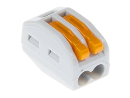 WAGO svorka 2 x 2,5mm, 32A, šedá